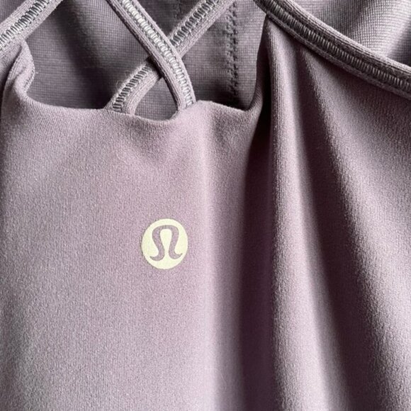 Lululemon Free To Be Tank *Nulu Size 6 Purple Quartz - Picture 8 of 9